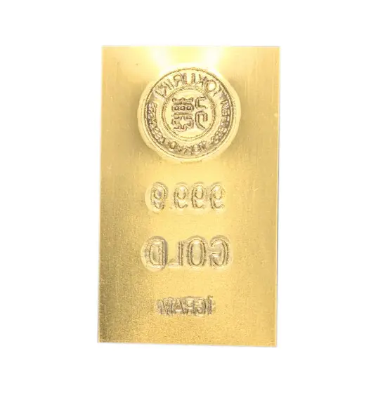 純金 1グラム 徳力本店製カード - Holy