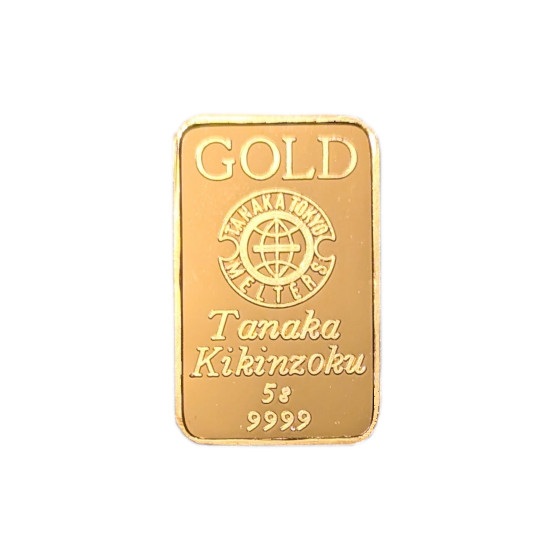 純金 5グラム 田中貴金属製インゴット